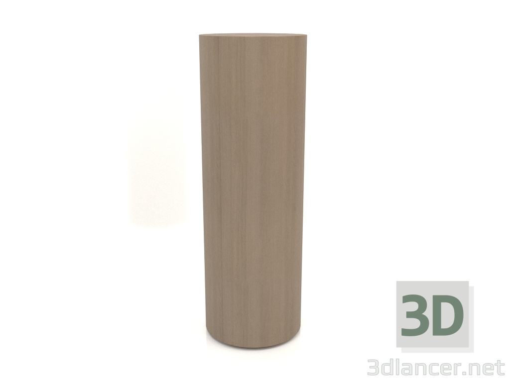 3d модель Тумба TM 09 (D=503х1510, wood grey) – превью