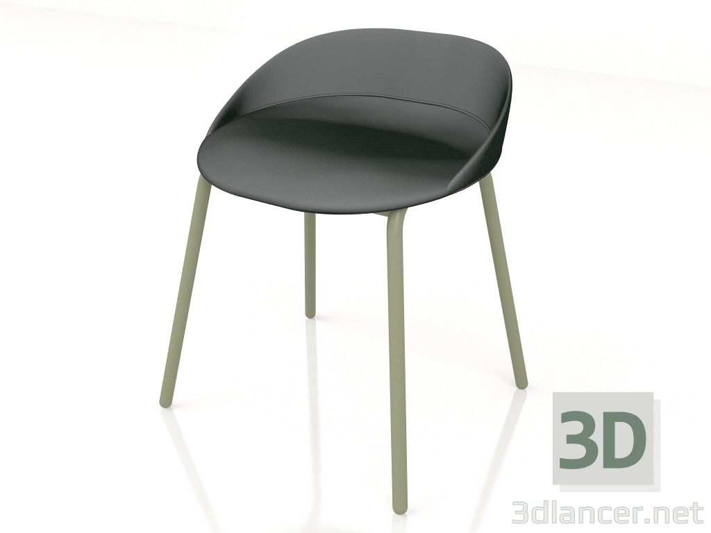 3d model Silla Equipo TE01F - vista previa