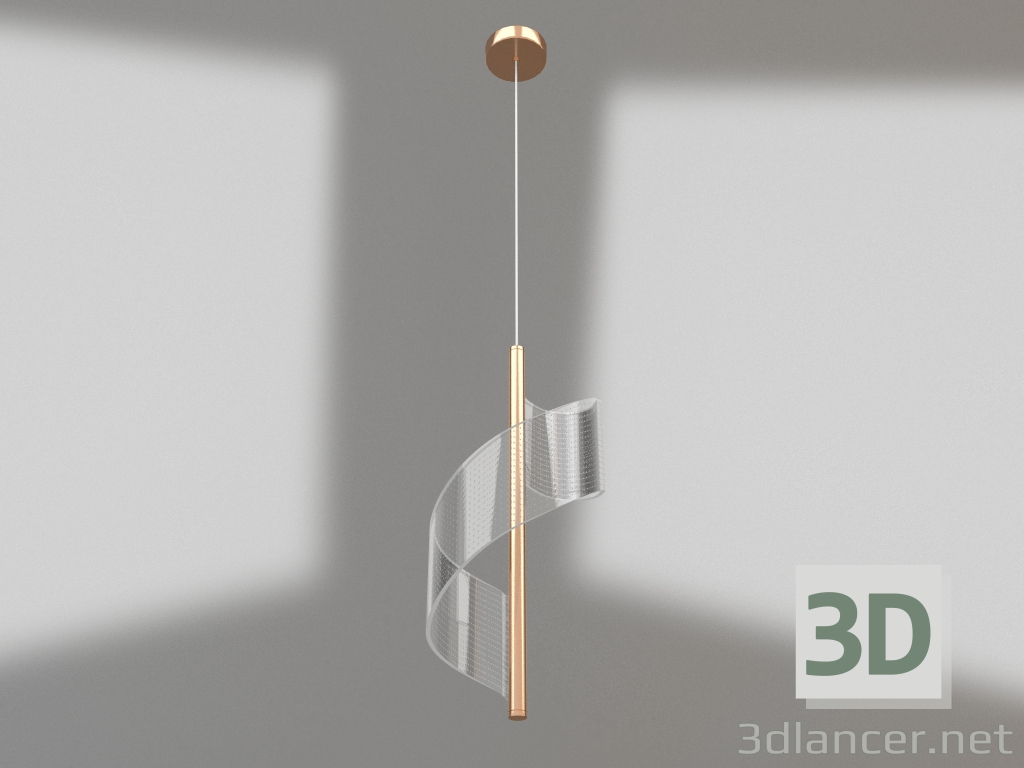 3D Modell Anhänger Ilin Gold (08042-1А,33) - Vorschau