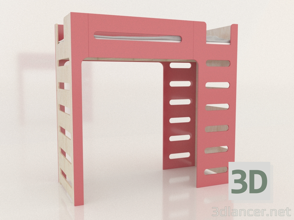 3d model Cama alta MOVE GR (FEMGR1) - vista previa