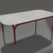 3d model Coffee table (Wine red, DEKTON Kreta) - preview