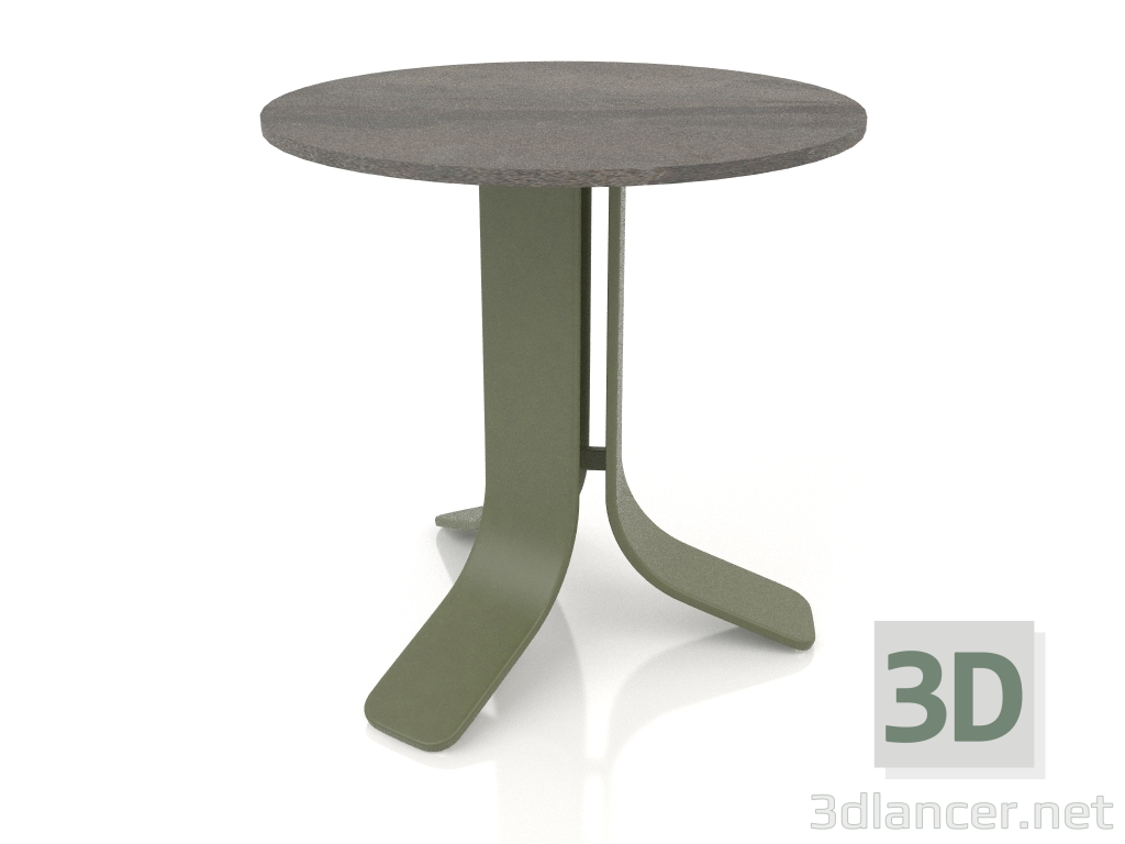 3d model Mesa de centro Ø50 (Verde oliva, DEKTON Radium) - vista previa