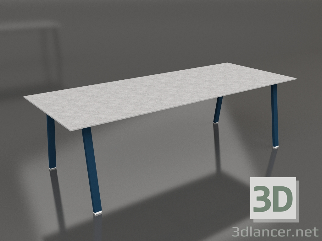 3d model Dining table 250 (Grey blue, DEKTON) - preview