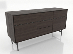 Armoire 2 1600x500 mm (frêne noyer)