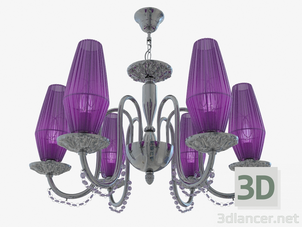 3d model Fixture (Chandelier) Felicia (3920 6) - preview