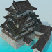 3d model Chinese House - preview