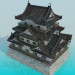 3d model Chinese House - preview