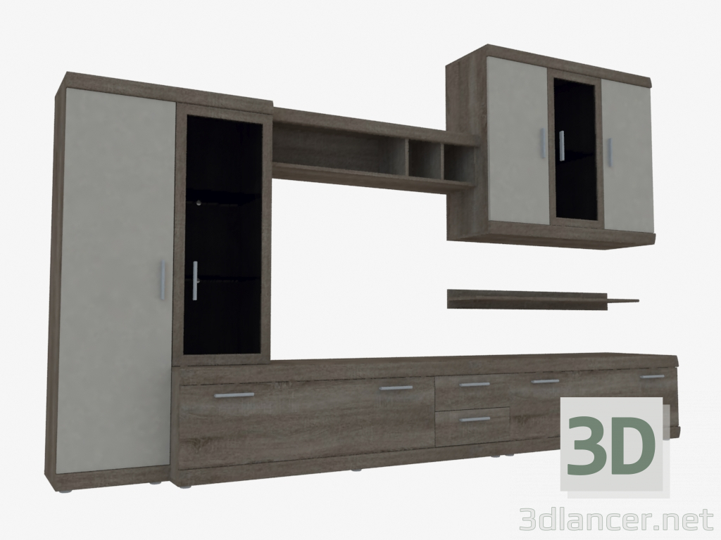 3d model Muro (TIPO 100) - vista previa