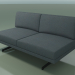 3d model Central module 5232 (H-legs, solid upholstery) - preview