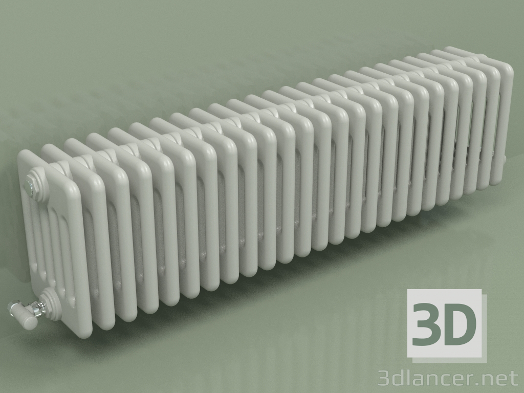 3d model Radiator TESI 6 (H 300 25EL, Manhattan gray) - preview