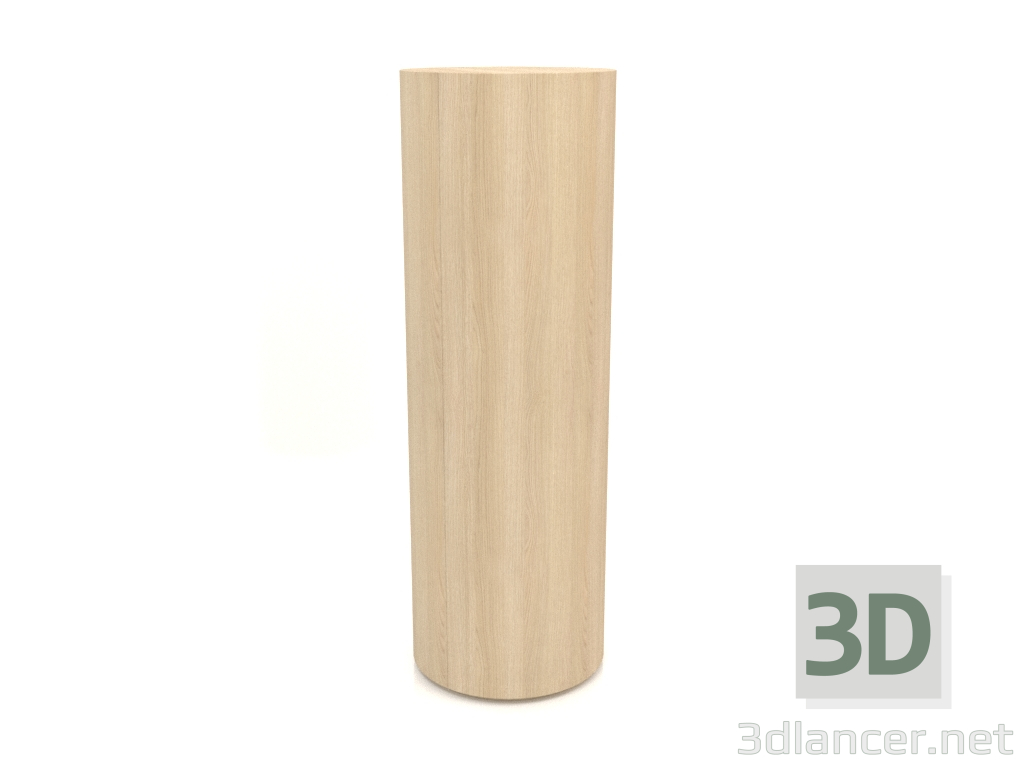 3D Modell Schrank TM 09 (D=503х1510, Holz weiß) - Vorschau