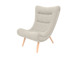 Fauteuil Dolce Vita (crème-naturel)