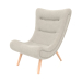 3d model Sillón Dolce Vita (crema-natural) - vista previa