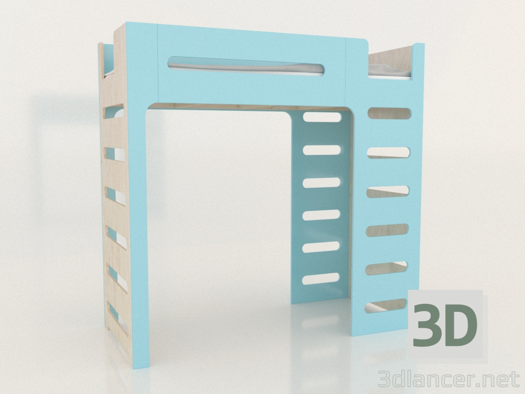 3D Modell Hochbett MOVE GR (FBMGR1) - Vorschau