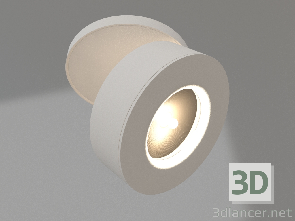 Modelo 3d Lâmpada LGD-MONA-BUILT-R100-12W Branco5000 (WH, 24 graus) - preview