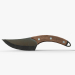 modello 3D di coltello corto comprare - rendering