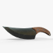 modello 3D di coltello corto comprare - rendering