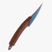 modello 3D di coltello corto comprare - rendering