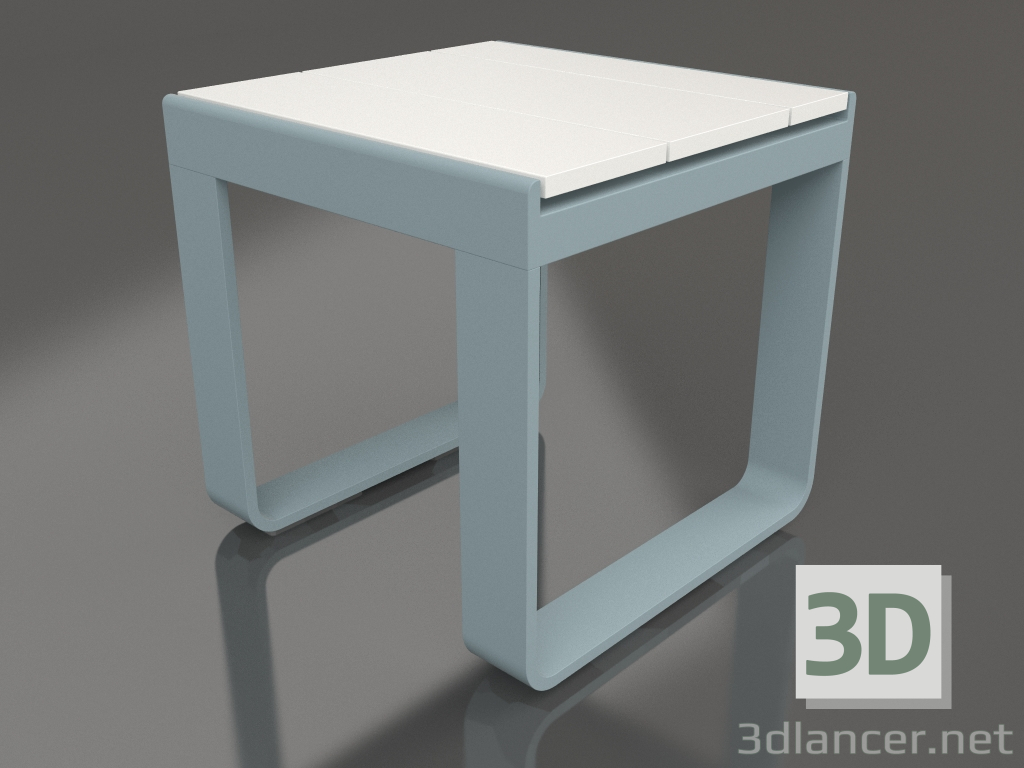 3d модель Кофейный столик 42 (DEKTON Zenith, Blue grey) – превью