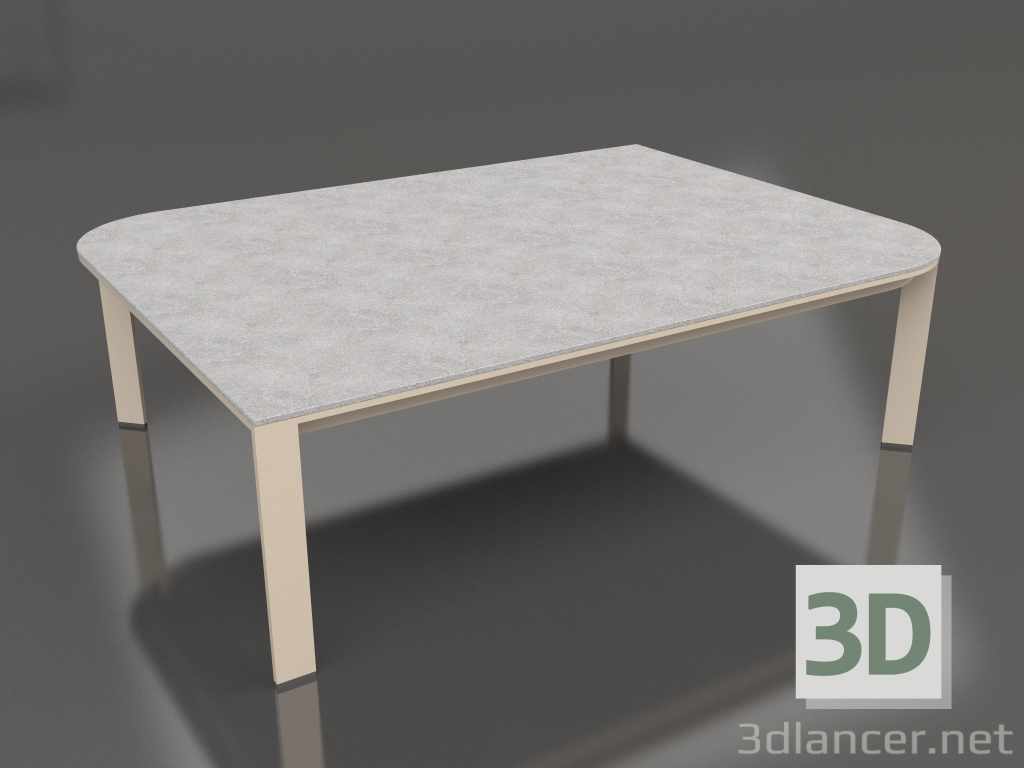 Modelo 3d Mesa de centro 120 (areia) - preview