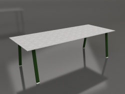 Table à manger 250 (Vert bouteille, DEKTON)