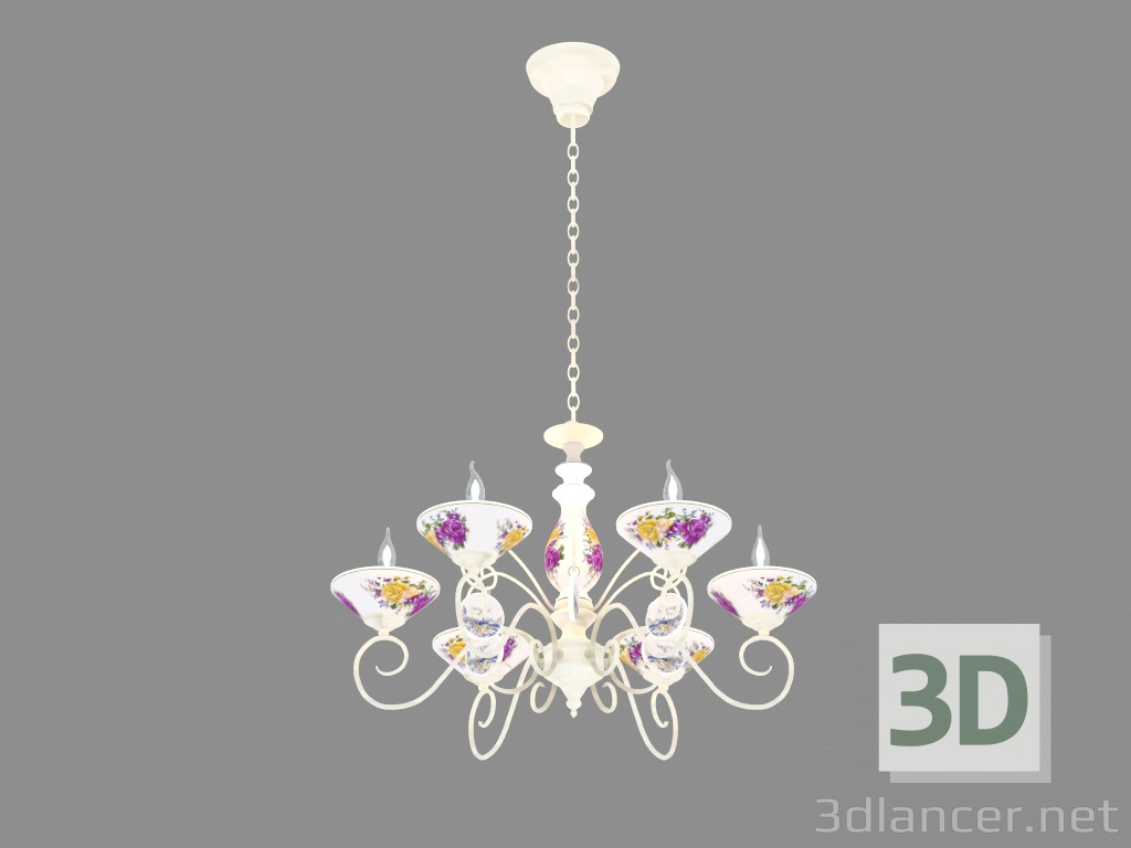 3d model Chandelier A2061LM-6WG - preview