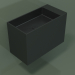 modello 3D Lavabo sospeso (02UN43102, Deep Nocturne C38, L 72, P 36, H 48 cm) - anteprima