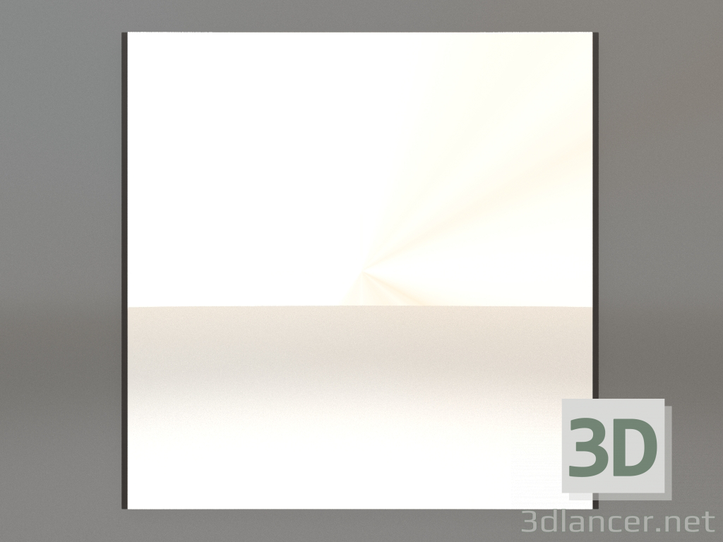 3d model Mirror ZL 01 (800x800, wood brown dark) - preview