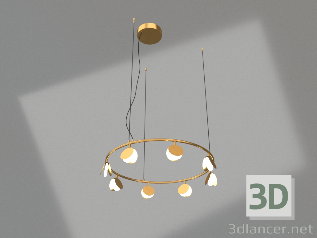 Modelo 3d Lustre suspenso (7261) - preview