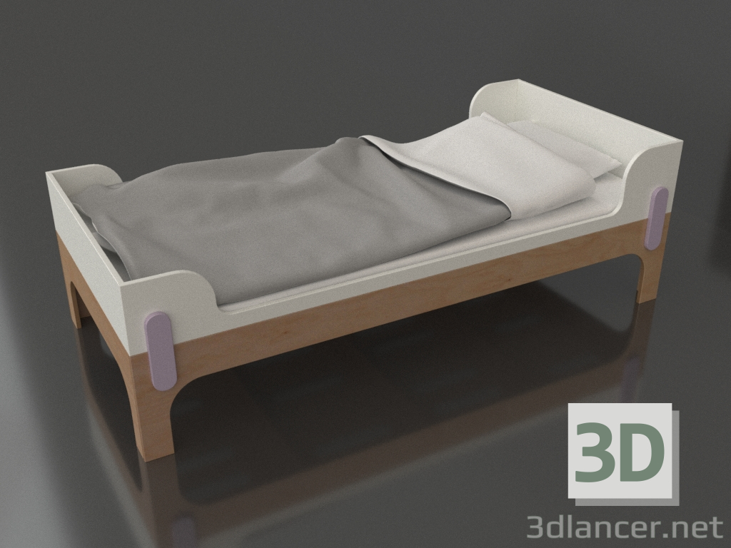 modello 3D Letto TUNE X (BRTXA2) - anteprima