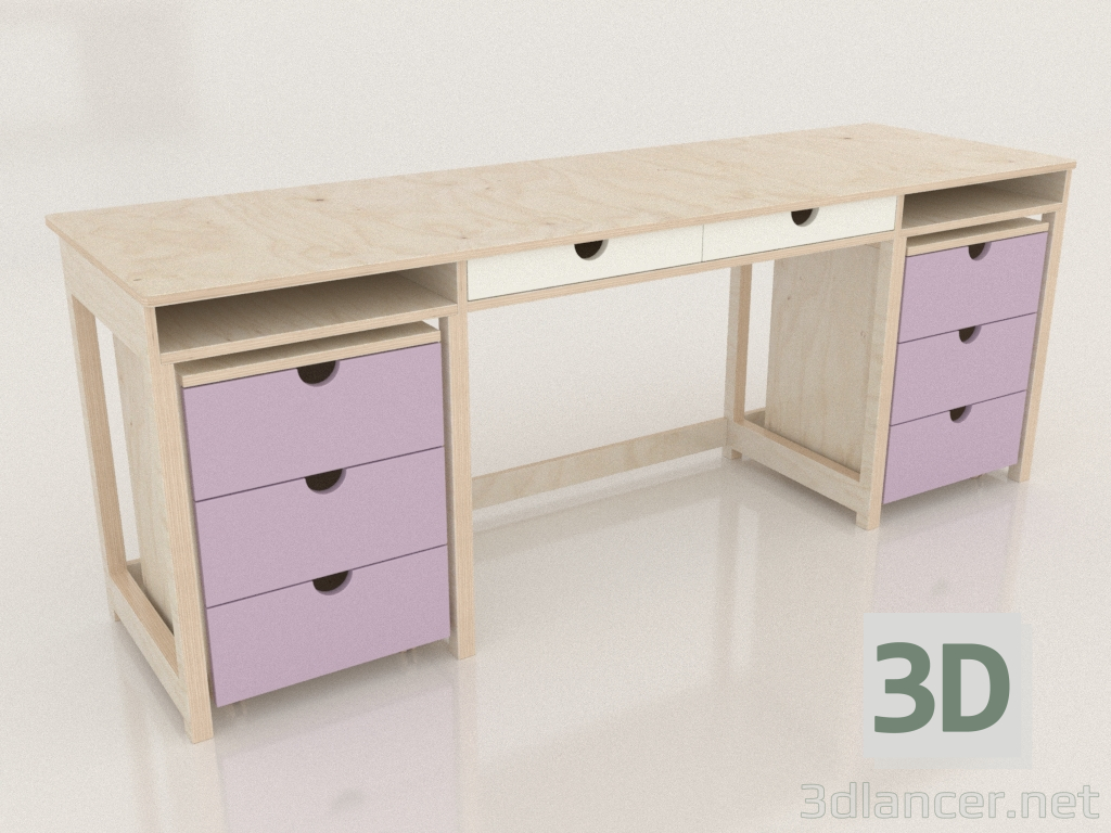 modello 3D Banco MODE T1 (TRDTA1) - anteprima