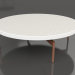 3d model Round coffee table Ø120 (White, DEKTON Sirocco) - preview