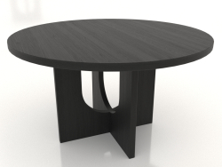 Mesa de jantar REDONDA Ø 1300 mm (preto RAL 9005)