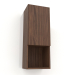 modello 3D Mobiletto a parete, finitura impiallacciata noce (30x25x80cm) - anteprima