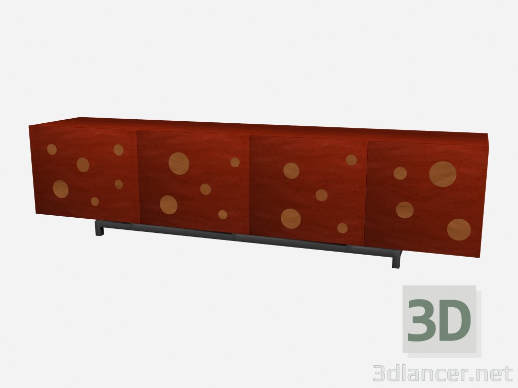 3d model Buffet de David 2 - vista previa