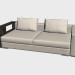 3D Modell Sofa Infiniti (mit Regalen 248h124) - Vorschau