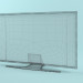 3d model Samsung TV - vista previa