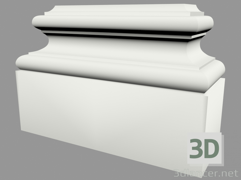 Modelo 3d Pedestal (PN15) - preview