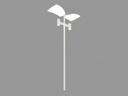 Lampadaire SLOT VELA DOUBLE (S3974 + S2836_150W + 70W_HIT)