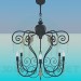 Modelo 3d Candelabro com candelabros - preview