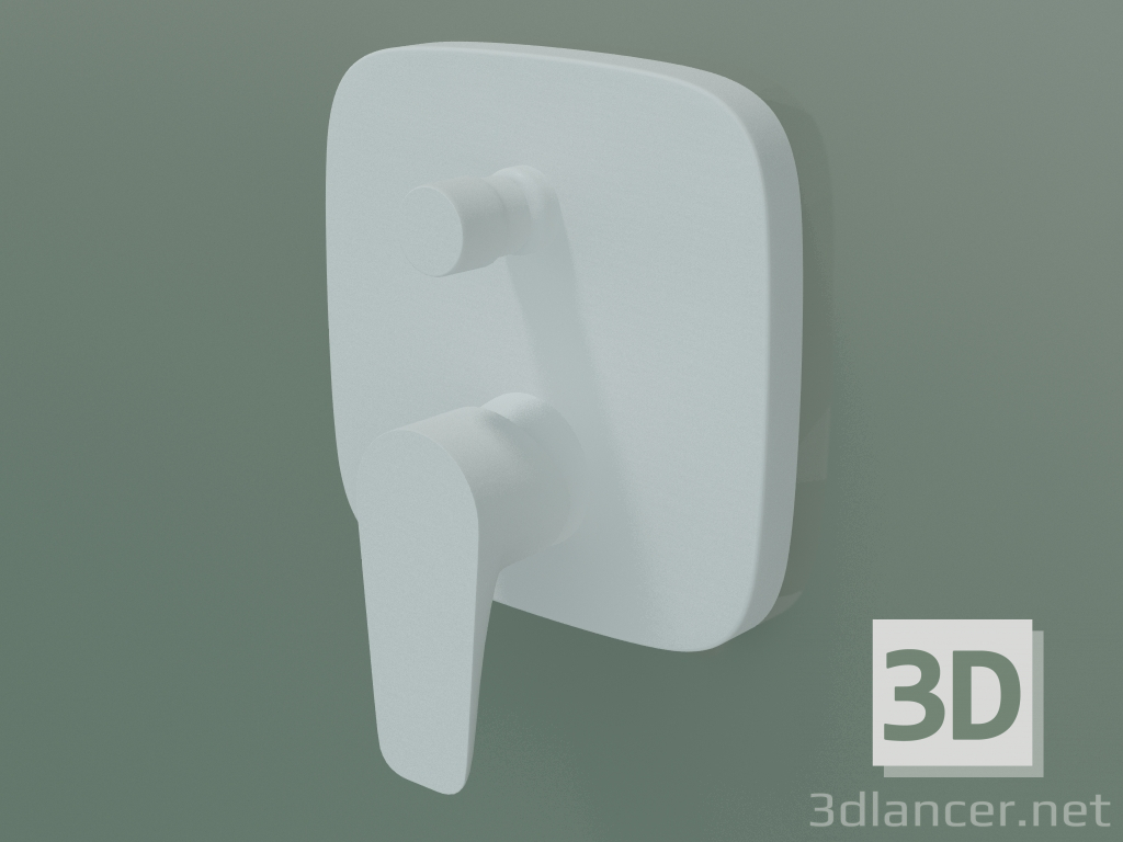 3d model Mezclador monomando de baño (71745700) - vista previa