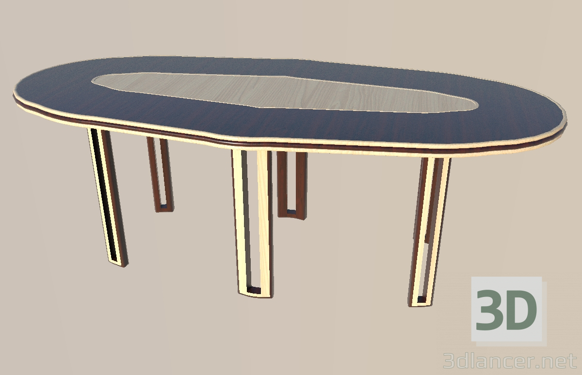 modèle 3D Table basse - preview