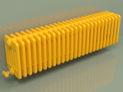 Radiator TESI 6 (H 300 25EL, Melon yellow - RAL 1028)