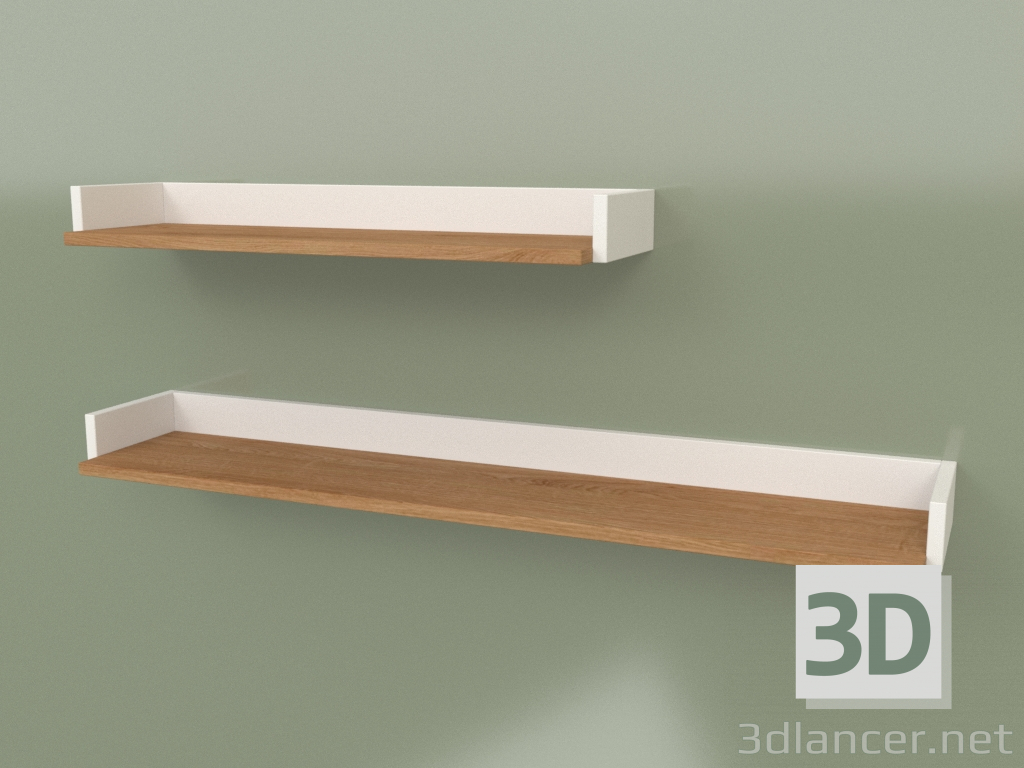 3d model Hanging shelf set (30261) - preview