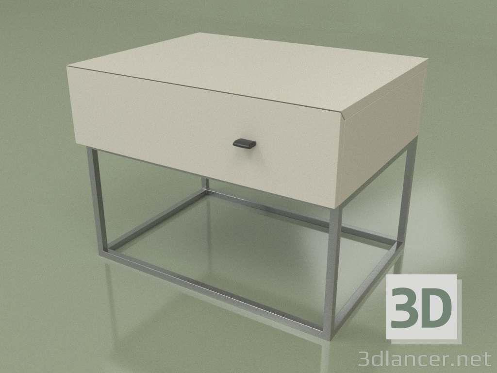 modello 3D Comodino Lf 200 (Frassino) - anteprima