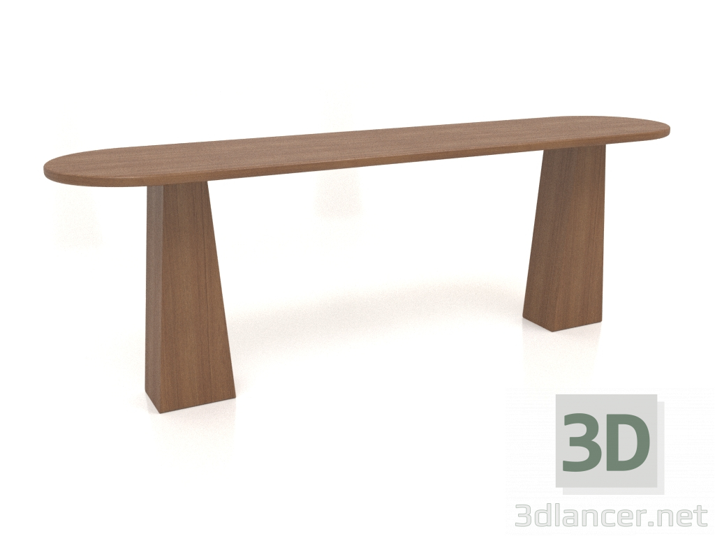 3D Modell Tisch RT 10 (2200x500x750, Holzbraun hell) - Vorschau