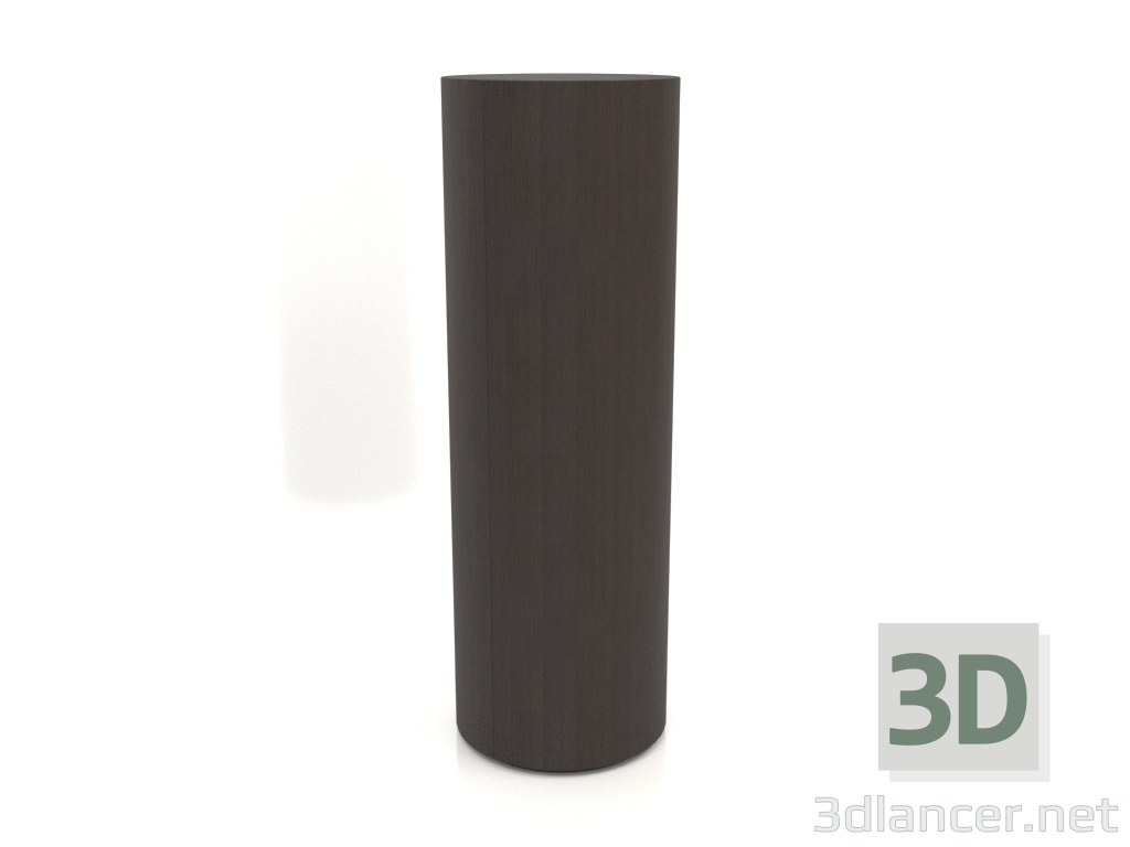 3d модель Тумба TM 09 (D=503х1510, wood brown dark) – превью