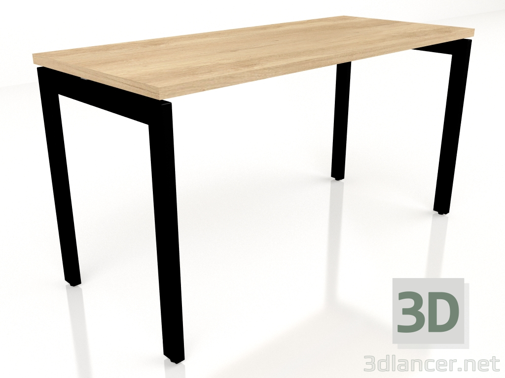 3d model Mesa de trabajo Ogi U BOU14 (1400x600) - vista previa