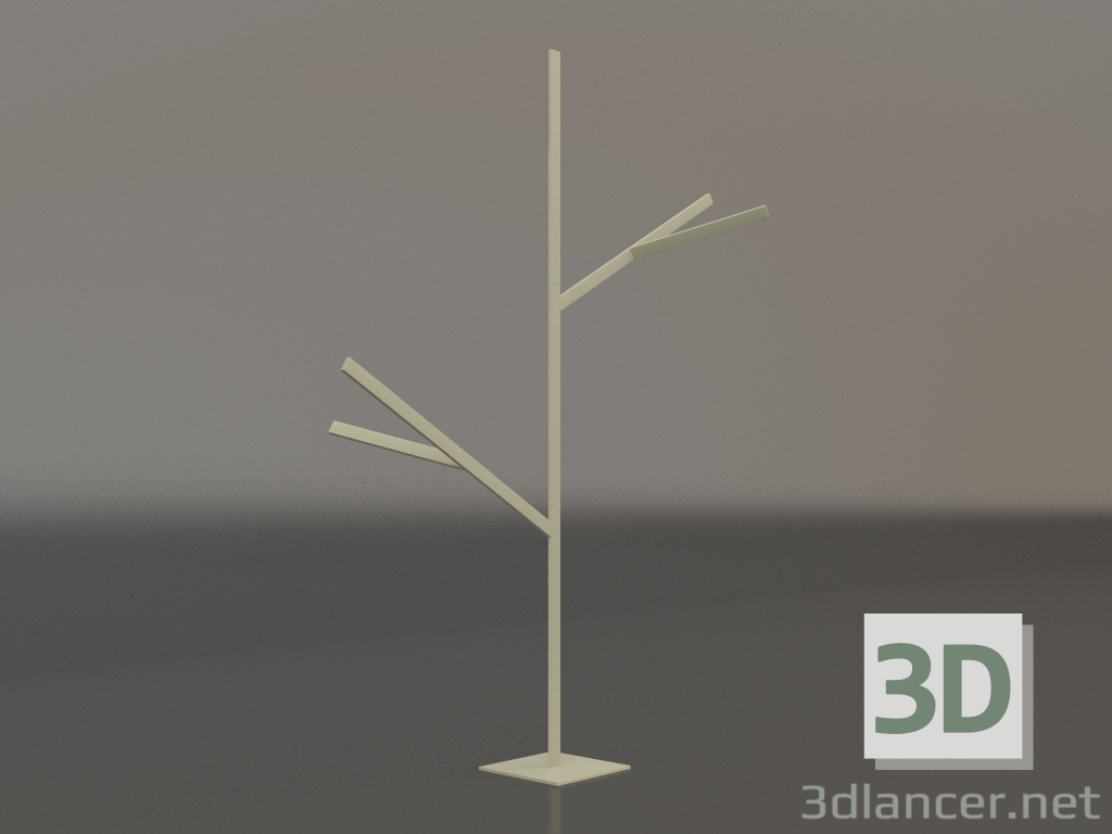 3d model Lámpara M1 Árbol (Oro) - vista previa