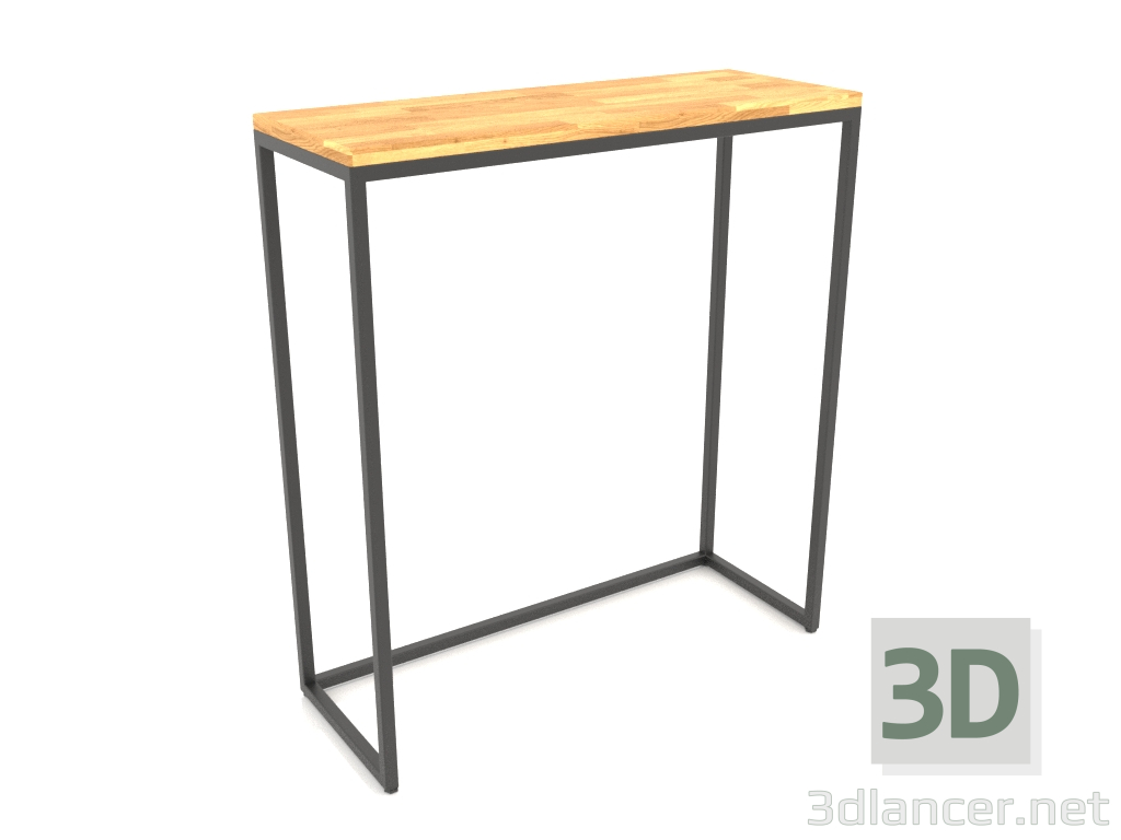 modèle 3D Console rectangulaire (PLANCHER BOIS, 80x30x86) - preview